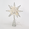 "SILVER TINSEL THREAD STAR 2" 20 MINI WW LED ΛΑΜΠ. ΜΠΑΤ. 3ΧΑΑ,IP20 28x5x20cm X112011282