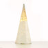 "SILVER & WHITE SEQUIN CONE TREE" 20 WW LED ΛΑΜΠ. ΜΠΑΤ. 3ΧΑΑ,IP20 Φ18.5Χ50CM X1120117