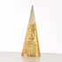 "CHAMPAGNE GOLD & WHITE SEQUIN CONE TREE" 20 WW LED ΛΑΜΠ. ΜΠΑΤ. 3ΧΑΑ,IP20 Φ20,5Χ60CM X1124118