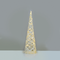 "WHITE & SILVER CONE TREE" 30 MINI WW LED ΛΑΜΠ. ΜΠΑΤ. 3ΧΑΑ,IP20 Φ17X60CM X11301118