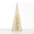 "SILVER & WHITE SEQUIN CONE TREE" 35 WW LED ΛΑΜΠ. ΜΠΑΤ. 3ΧΑΑ,IP20 Φ27.5X90CM X1135117