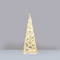 "WHITE COTTON THREAD CONE TREE" 40 MINI WW LED ΛΑΜΠ. ΜΠΑΤ. 3ΧΑΑ,IP20 Φ20.5X60CM X11401119