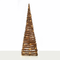 "NATURAL RATTAN CONE TREE" 50 MINI WW LED ΛΑΜΠ. ΜΠΑΤ. 3ΧΑΑ,IP20 Φ27X90CM X11501120