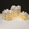 SET "WHITE GIFT BOX, BURLAP BOW" 75(15+25+35) WW LED ΜΠΑΤ. 3*3ΑΑ IP20 17,23,28.5CM X11751115
