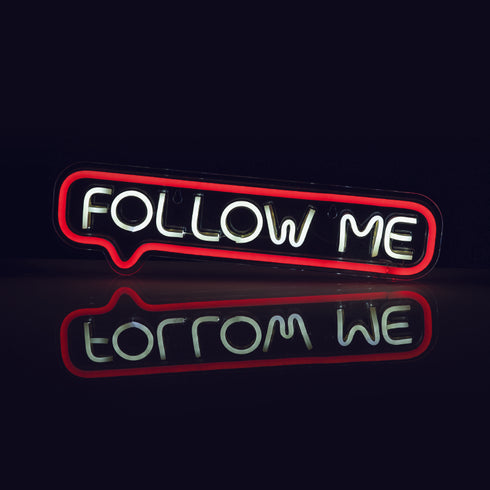 FOLLOW ME 155 NEON LED ΛΑΜΠ USB ΚΑΛ 2m ΨΥΧΡΟ & ΚΟΚΚΙΝΟ IP20 42*1.6*12cm X1315524720