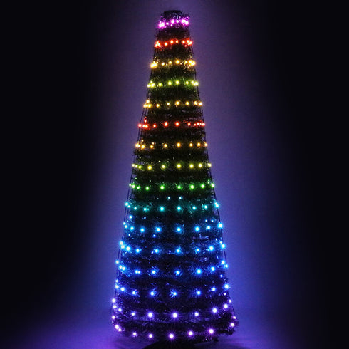 216 LED ΧΤΑΠΟΔΙ 12 ΣΕΙΡΕΣ*18 ΛΑΜΠ ΠΟΛΥΧΡ ΑΝΤΑΠΤ & ΤΗΛΕΧ ΜΠΑΤ(1*CR2032 ΔΕΝ ΣΥΜΠ) IP44 Y:180cm 5m ΚΑΛ X132163424