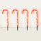 "4 CANDY STAKES" 40 WW LED ΛΑΜΠΑΚΙΑ 8ΠΡΟΓΡΑΜ ΑΝΑΠΤ(4.5V) IP44 M1.5m*Φ2.5cm*Y60cm 0.5m ΠΡΑΣ ΚΑΛ ΤΡ X13401413