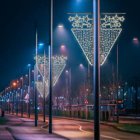 6 STARS WATERFALL 464LED ΕΠΙΣΤΗΛ ΣΧΕΔ. 8m ΜΟΝΟΚ 9,6m ΛΑΜΠ ΣΕΙΡΑ ΘΕΡΜΟ ΣΤΑΘ IP65 180x90 cm 1,5m ΚΑΛ. X174641113