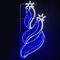 2 BETHLEHEM STARS ΑΡΙΣΤΕΡΟ 628LED-15m ΜΟΝΟΚ ΦΩΤ 9,6m ΛΑΜΠ ΣΕΙΡ ΜΠΛΕ&ΨΥΧΡ ΣΤΑΘ IP65 180x80cm 1,5m ΚΑΛ X1762826117L
