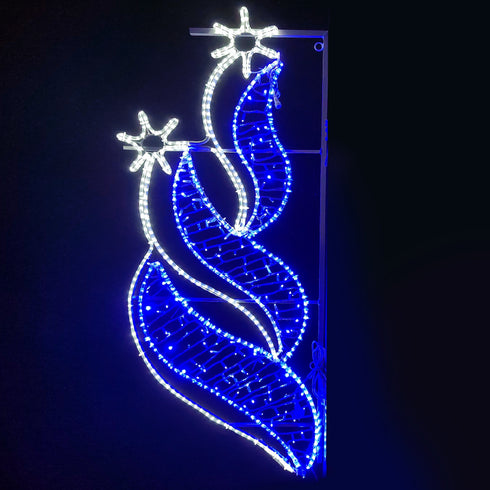 2 BETHLEHEM STARS RIGHT 628LED 15m ΜΟΝΟΚ ΦΩΤ 9,6m ΛΑΜΠ ΣΕΙΡ ΜΠΛΕ&ΨΥΧΡ ΣΤΑΘ IP65 180x80cm 1,5m ΚΑΛ X1762826117R