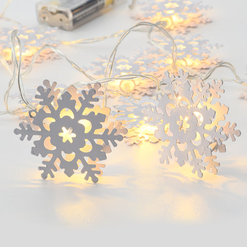 "METAL STRING LIGHTS" ΧΙΟΝΟΝΥΦΑΔΑ 10 LED ΛΑΜΠΑΚ ΣΕΙΡΑ ΜΠΑΤΑΡ(2xΑΑ) ΘΕΡΜΟ ΛΕΥΚΟ IP20 135+30cm ΔΙΑΦΑΝ XA10WW2A
