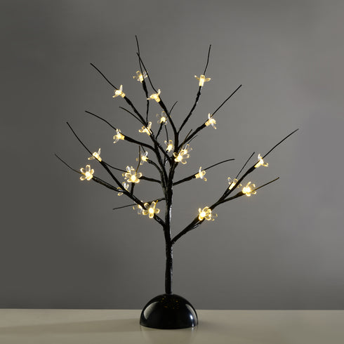 "TABLE TREE" 25 LED ΣΧΕΔΙΟ ΛΑΜΠΑΚ ΜΕ ΜΠΑΤΑΡΙΑ 3xAA ΘΕΡΜΟ ΛΕΥΚΟ IP20 10x10x45cm X1025111