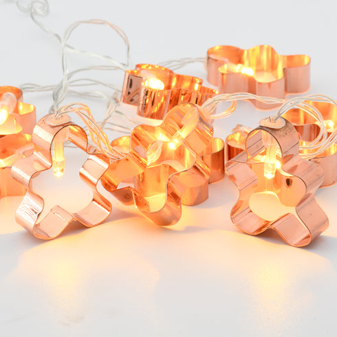 "METAL STRING LIGHTS" ΜΠΙΣΚΟΤΟ 10 LED ΛΑΜΠΑΚ ΣΕΙΡΑ ΜΠΑΤΑΡ(2xΑΑ) ΘΕΡΜΟ ΛΕΥΚΟ IP20 135+30cm ΔΙΑΦΑΝ ΚΑΛ XD10WW2A