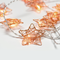 "METAL STARS" 10LED ΛΑΜΠΑΚ ΣΕΙΡΑ ΜΠΑΤΑΡ.(3xAA)ΘΕΡΜΟ ΛΕΥΚΟ ΧΑΛΚΙΝΟ ΜΕΤΑΛΛΟ IP20 135+30cm ΔΙΑΦΑΝ ΚΑ X061011231