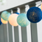 “WOVEN BALL FAIRY LIGHTS” ΜΠΛΕ & ΑΣΠΡΗ ΜΠΑΛΑ 20 LED ΛΑΜΠΑΚ ΣΕΙΡΑ ΜΠΑΤΑΡ(2xΑΑ) ΘΕΡΜΟ ΛΕΥΚΟ IP20 XR20WW2A
