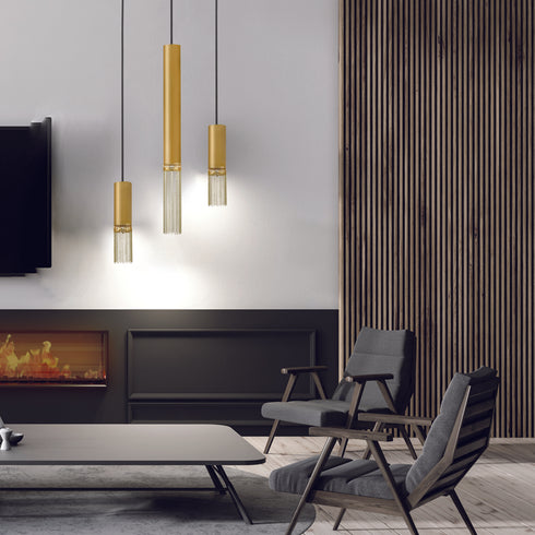 ^PENDANT F/S 1XGU10 DOHA GOLD MET/CO IP20 D6XD8XH187CM