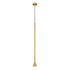 ^PENDANT F/S 1XGU10 CLOUZOT GOLD MET/CO IP20 D7,5XD10XH190CM