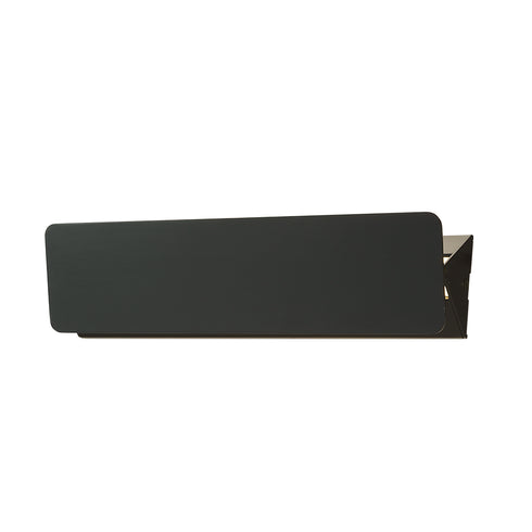 WALL LIGHT LED 10W 3000K ALUMINUM BLACK 31X8X5.5CM PYRAMID