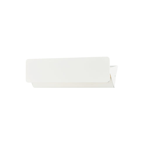 WALL LIGHT LED 10W 3000K ALUMINUM WHITE 31X8X5.5CM PYRAMID