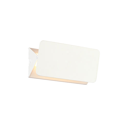 WALL LIGHT LED 5W 3000K ALUMINUM WHITE 16X8X5.5CM PYRAMID