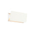WALL LIGHT LED 5W 3000K ALUMINUM WHITE 16X8X5.5CM PYRAMID