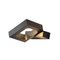 WALL LIGHT LED 6W 3000K ALUMINUM BLACK 14.5X13X3CM CYCLOP