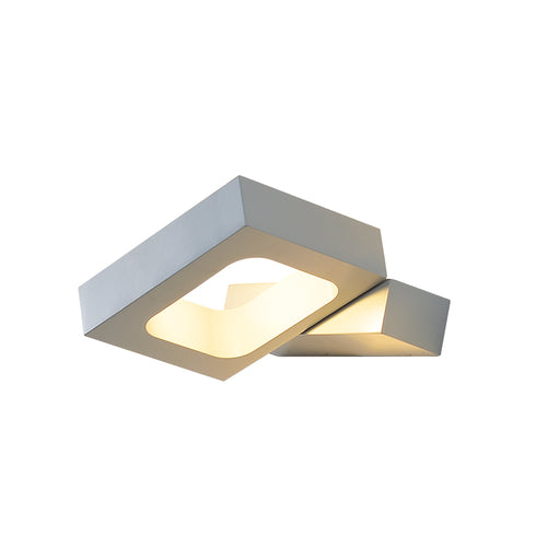 WALL LIGHT LED 6W 3000K ALUMINUM GRAY 14.5X13X3CM CYCLOP