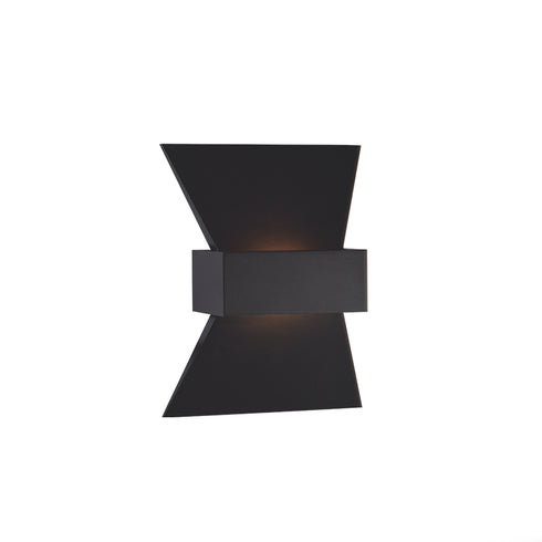 ΕΠΙΤΟΙΧΟ Φ/Σ LED 6W 3000K ΑΛΟΥΜΙΝΙΟ ΜΑΥΡΟ 20Χ16Χ7CM ELEGANT ZD81166LEDBK