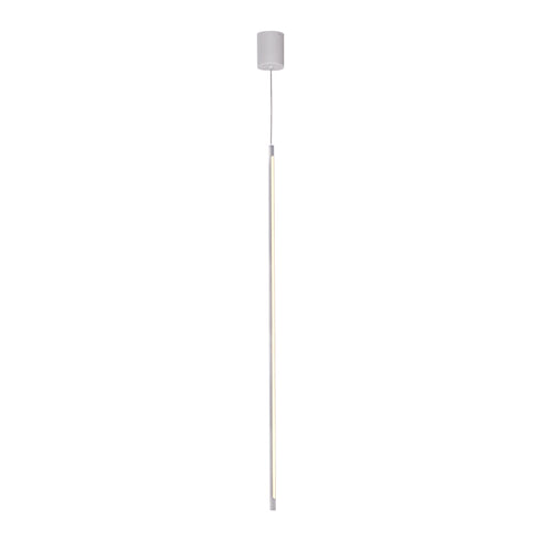 ^PENDANT F/S LED 18W DIM TOUCH 3000K 920LM AVENUE WHITE MET/CO IP20 D8XD1.8XH250CM