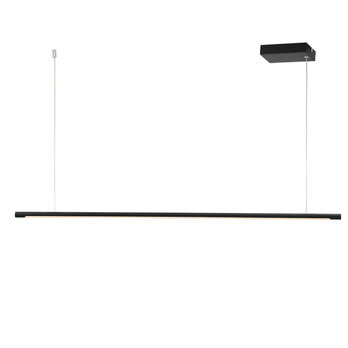 ΚΡΕΜΑΣΤΟ Φ/Σ LED 18W 3000K 920LM ΜΑΥΡΟ ΑΛΟΥΜΙΝΙΟ DIMMER ΑΦΗΣ 105Χ1,8ΧΗ150CM AVENUE ZM16LEDP105BK