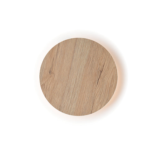 ΕΠΙΤ Φ/Σ LED 5W 3000Κ ΑΠΟΧΡ.ΑΝΟΙΧΤ ΞΥΛΟΥ MDF ΚΥΚΛ Φ14XH3,6CM ECLIPSE ZM1705LEDWLW