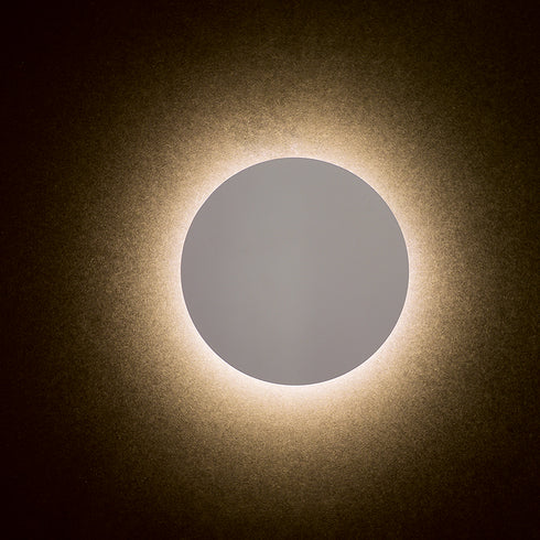 WALL LIGHT LED 5W 3000K WHITE MDF CIRCLE Φ14X3.6CM ECLIPSE