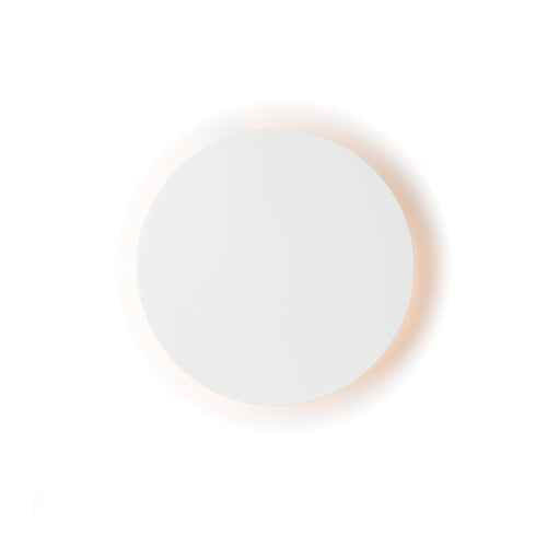 WALL LIGHT LED 5W 3000K WHITE MDF CIRCLE Φ14X3.6CM ECLIPSE