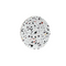 WALL LIGHT LED 10W 3000K 800LM TERRAZZO MDF CIRCLE Φ22X3.6CM ECLIPSE