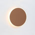 EPITOIXO F/S LED 15W 3000K 1200LM AN. BROWN LEATHER MDF CIRCLE Φ30X3.6CM ECLIPSE