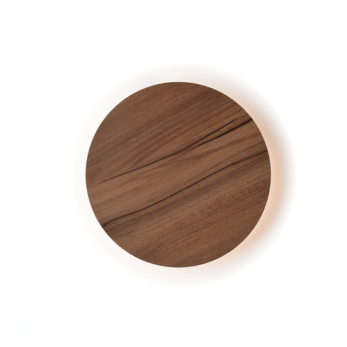 EPIT F/S LED 24W 3000K WOOD DARK MDF CIRCLE Φ40XH3.6CM ECLIPSE