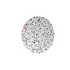 WALL LIGHT LED 24W 3000K 1920LM TERRAZZO MDF CIRCLE Φ40X3.6CM ECLIPSE