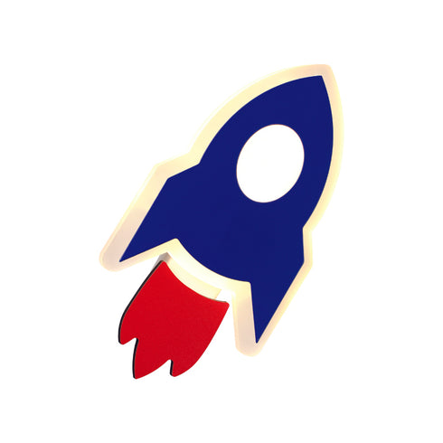 ΕΠΙΤΟΙΧΟ Φ/Σ LED 5.5W 3000K 385LM NASA ΜΠΛΕ MDF 24X13X3.8CM ZM21005WBL