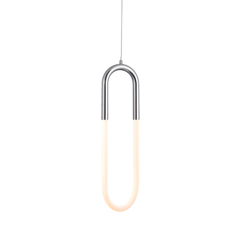 ^PENDANT F/S LED 8W 3000K 560LM VENUS CHROME MET/KO IP20 15X2.3XH230CM