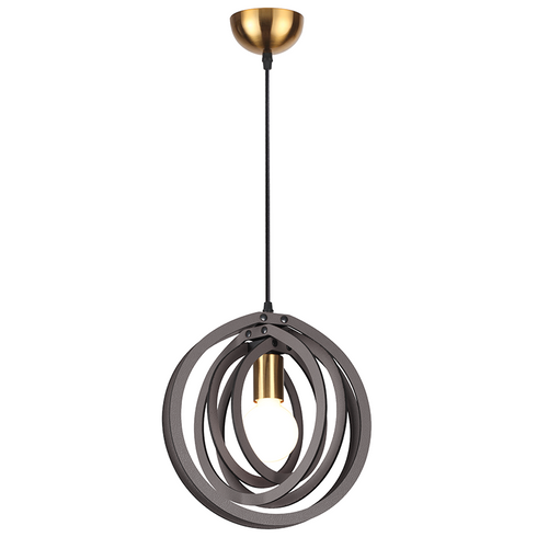 ΚΡΕΜΑΣΤΟ Φ/Σ 1ΧΕ27 ΣΚ.ΚΑΦΕ ΔΕΡΜΑ MDF D29XH100CM TRITON ZM391P29WDL