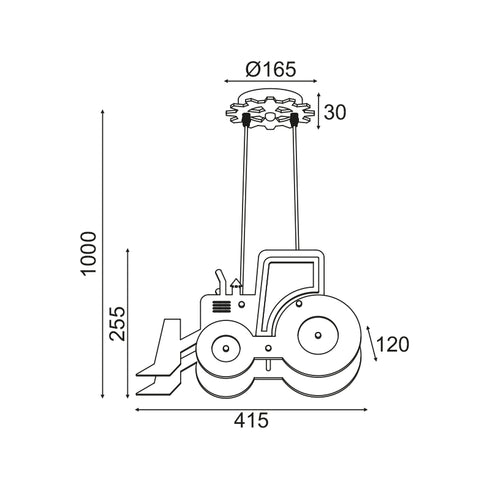 ΚΡΕΜΑΣΤΟ Φ/Σ 2ΧΕ14 ΜΠΛΕ MDF 42X12XH100CM VROOM ZM522P42B