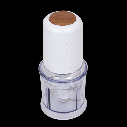 Πολυκόπτης PRFC-40447 Primo 3πλό Mαχαίρι 500W 700ml Λευκό-Wooden