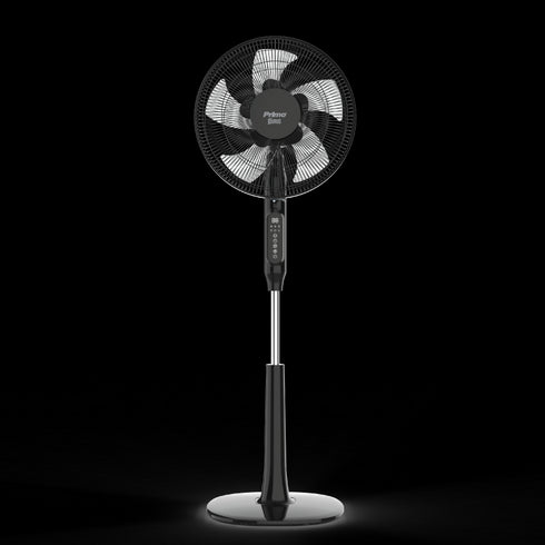 Ανεμιστήρας Ορθοστάτης PRSF-80615D Primo 16'' 40εκ. Με Τηλεχειριστήριο και DC μοτέρ Μαύρος