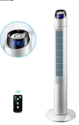 Lineme ΑΝΕΜΙΣΤΉΡΑΣ ΠΥΡΓΟΣ 50W 110CM ΠΕΡΙΣΤΡΕΦΟΜΕΝΟΣ ΜΕ ΤΗΛΕΧΕΙΡΙΣΤΉΡΙΟ 02-00410