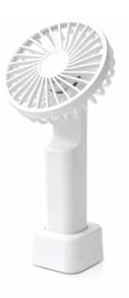 Lineme ΑΝΕΜΙΣΤΗΡΑΣ ΧΕΙΡΟς κ ΒΑΣΗ USB ΛΕΥΚΟ 02-00408