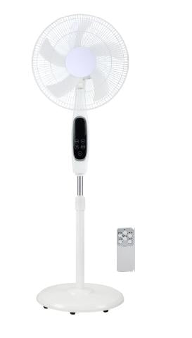 Lineme ΑΝΕΜΙΣΤΗΡΑΣ ΟΡΘΟΣΤΑΤΗ 18"& ΤΗΛ/ΣΜΟ ΛΕΥΚΟ 02-00189-1