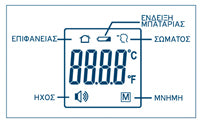 BODY RADIUM THERMOMETER (32 ° C ~ 42.9 ° C) BSX906 BSX