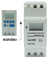 DIGITAL DAY RAILWAY TIMER./EVD. DHC15A 230VAC DQN