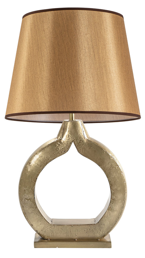 ARlight TLI 6334 40GD ΕΠΙΤΡΑΠΕΖΙΑ ΛΑΜΠΑ ΑΠΟ ΚΑΣΣΙΤΕΡΟ ΣΤΡΟΓΓΥΛΗ ΒΑΣΗ 1ΧΕ27