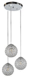 ARlight PDC 3459-3 CR 3/Φ ΜΠΑΛΙΤΣΕΣ ΚΡΥΣΤΑΛΛΑ 3ΧΕ27